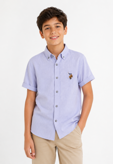 پیراهن آستین کوتاه پسرانه U.S. Polo Assn